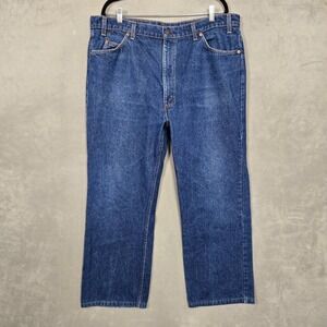 Vintage Levis 517 Jeans Orange Tab Men's 42X30 (fits 41x29) Blue Made in‎ USA